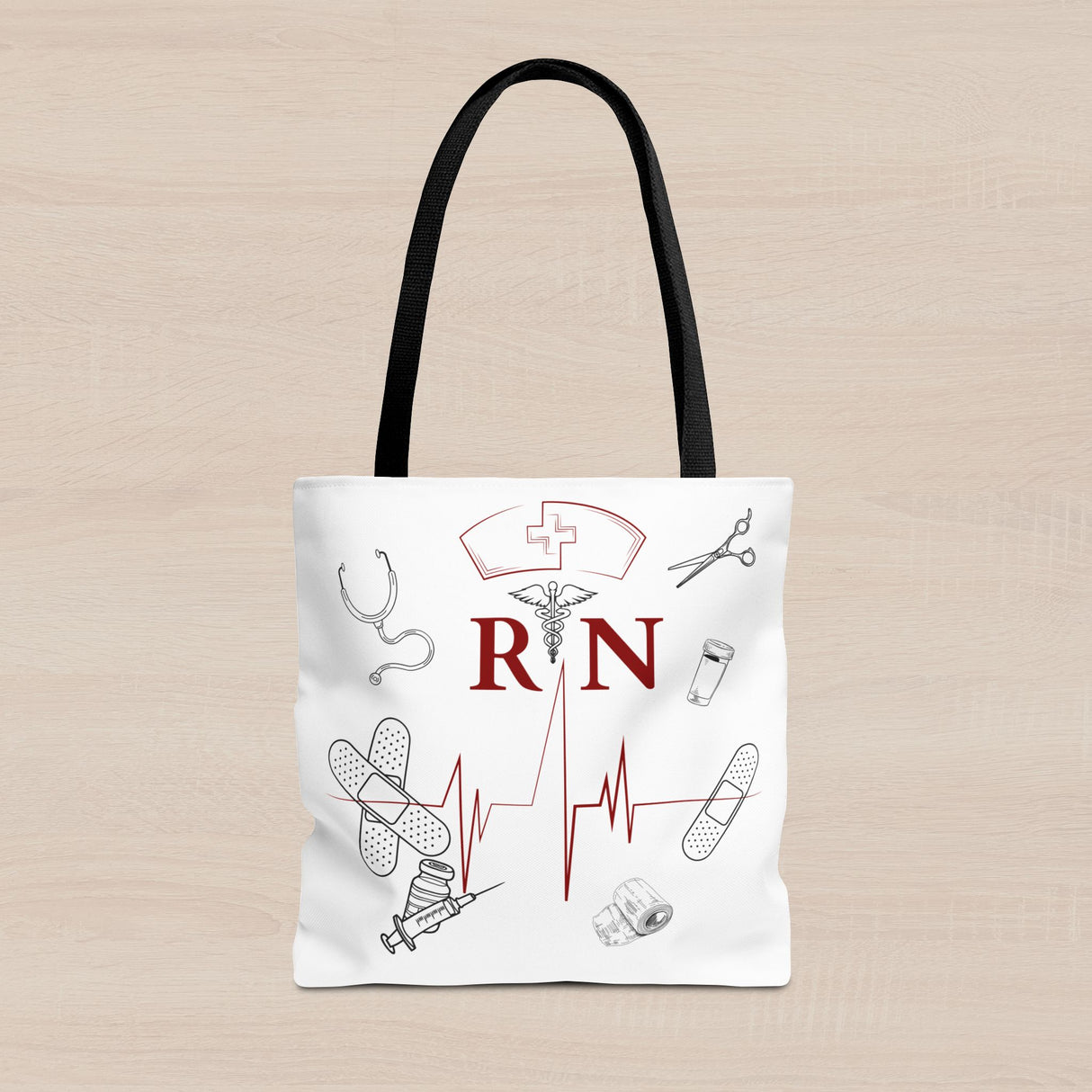 NURSE RN (1), Tote Bag