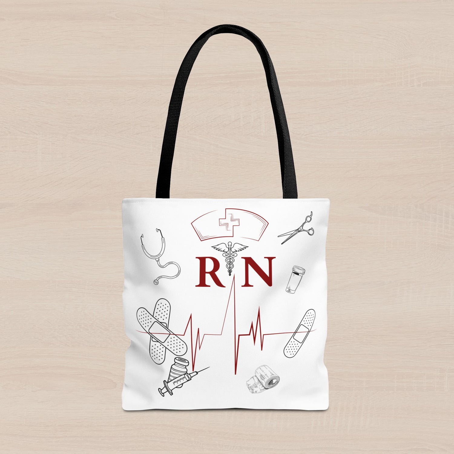 NURSE RN (1), Tote Bag