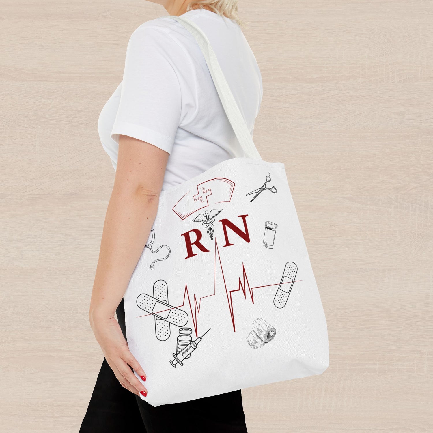 NURSE RN (1), Tote Bag