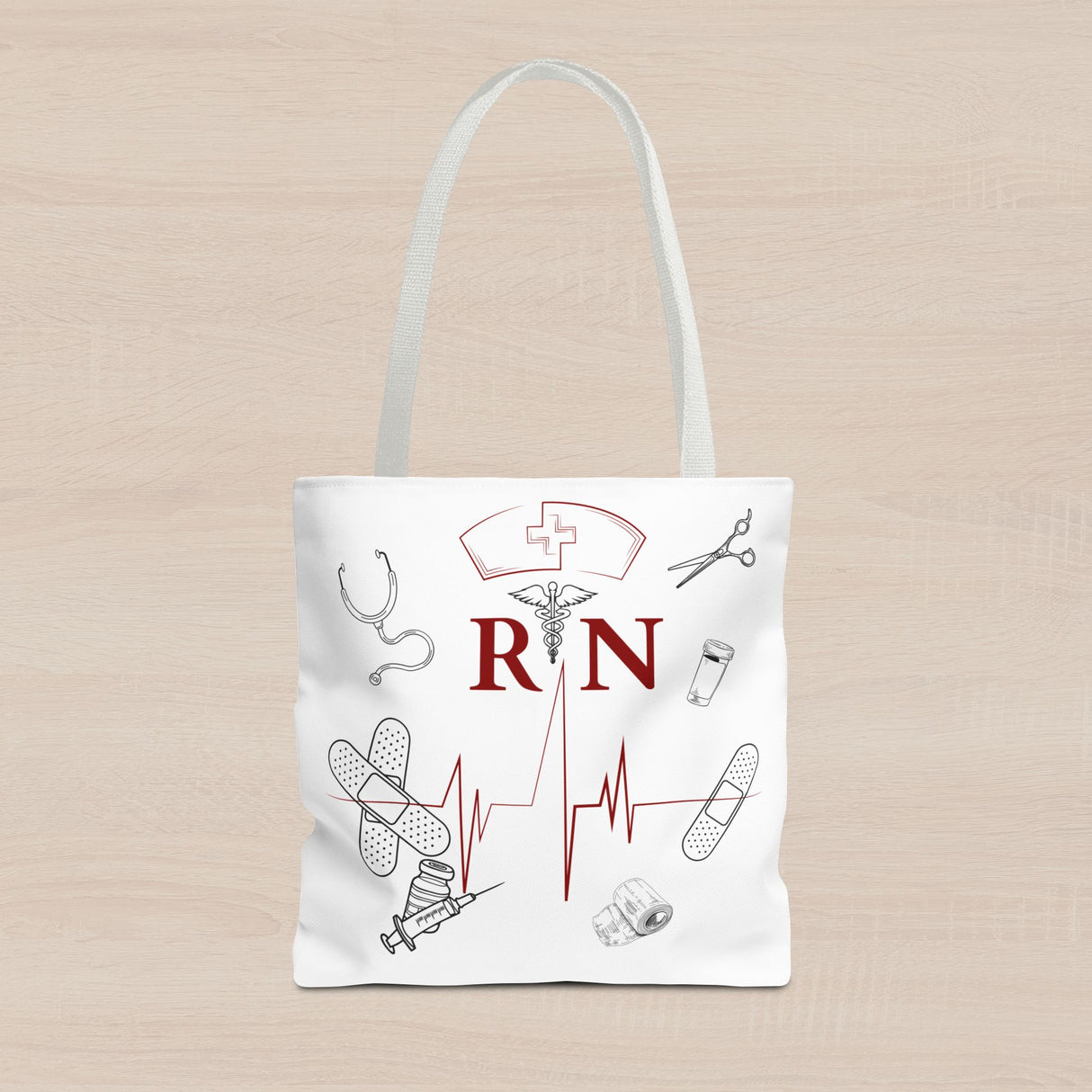 NURSE RN (1), Tote Bag