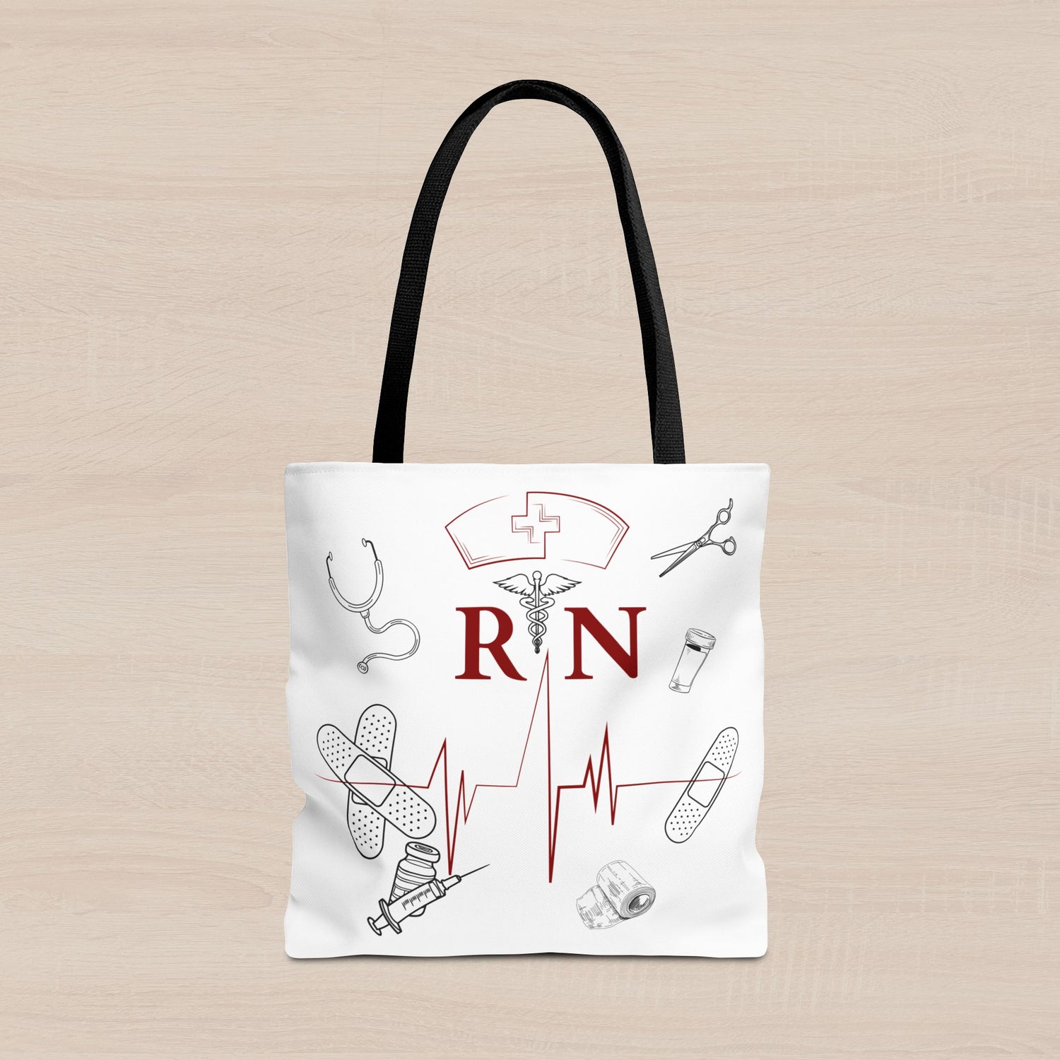 NURSE RN (1), Tote Bag