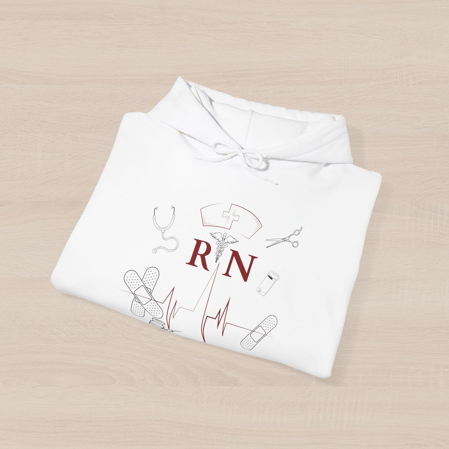 NURSE RN (1), Hoodie