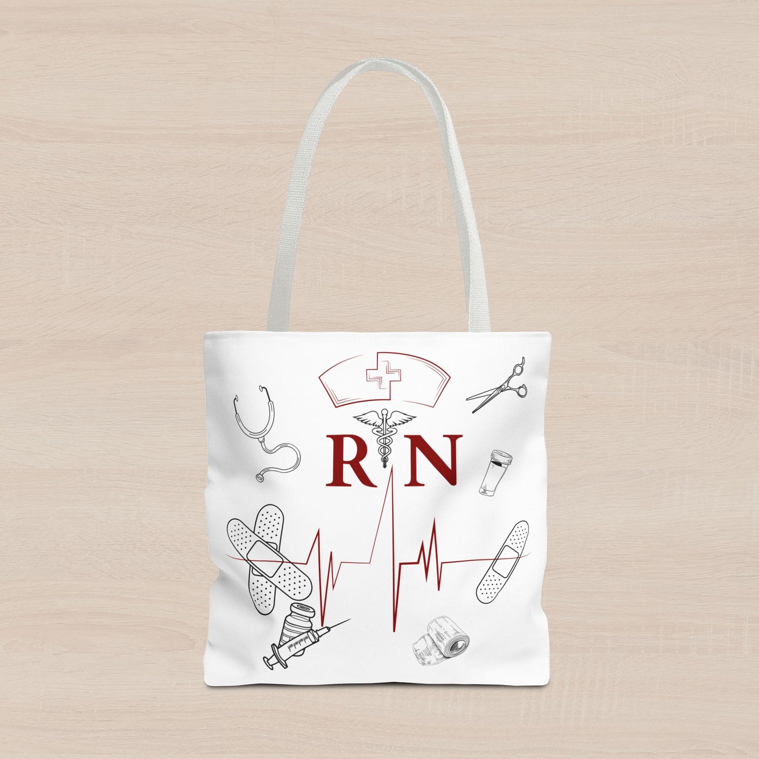 NURSE RN (1), Tote Bag
