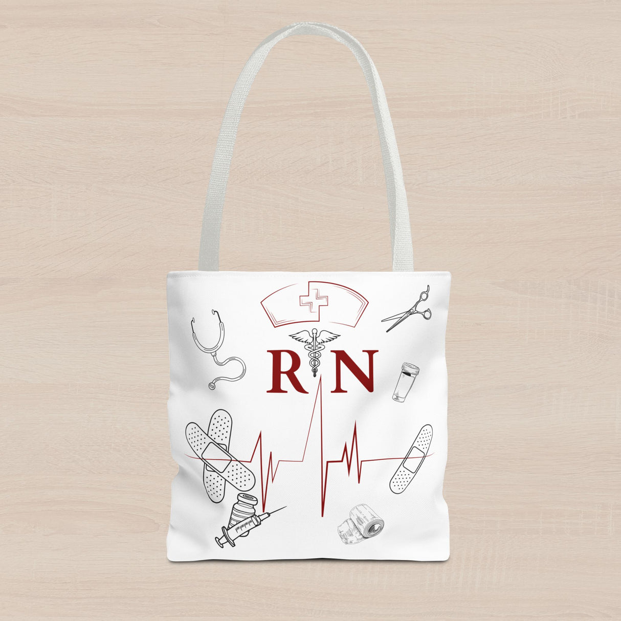 NURSE RN (1), Tote Bag