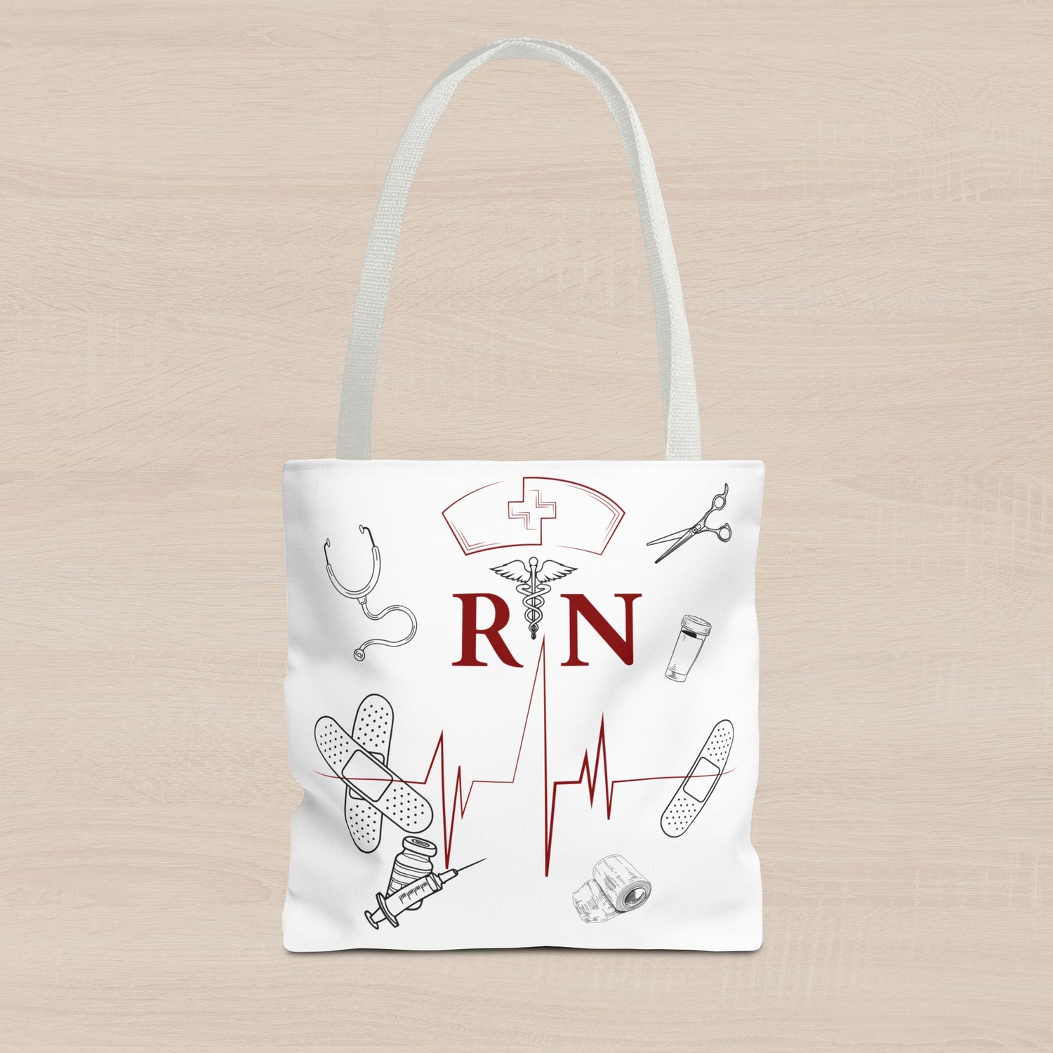 NURSE RN (1), Tote Bag