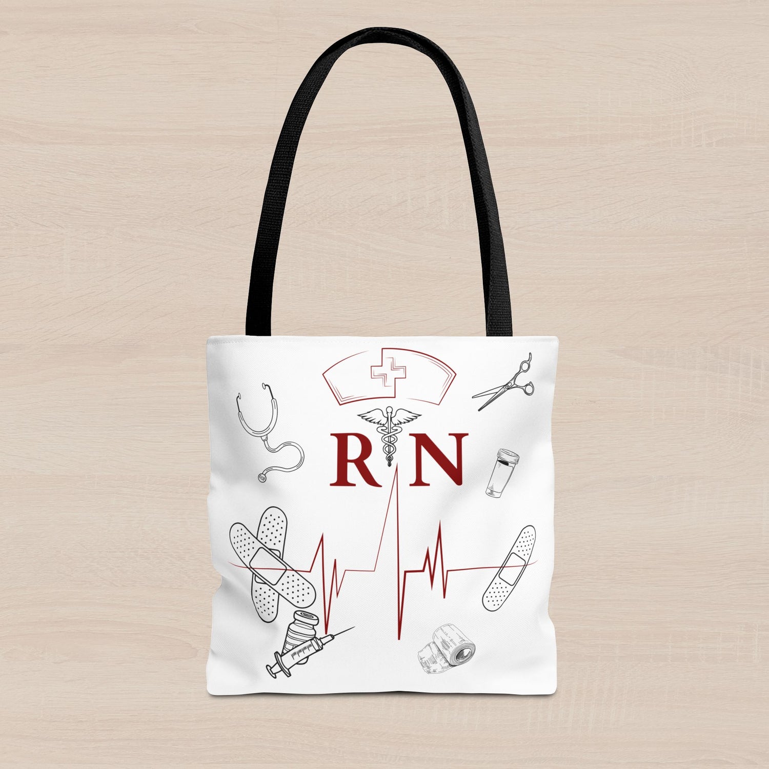 NURSE RN (1), Tote Bag