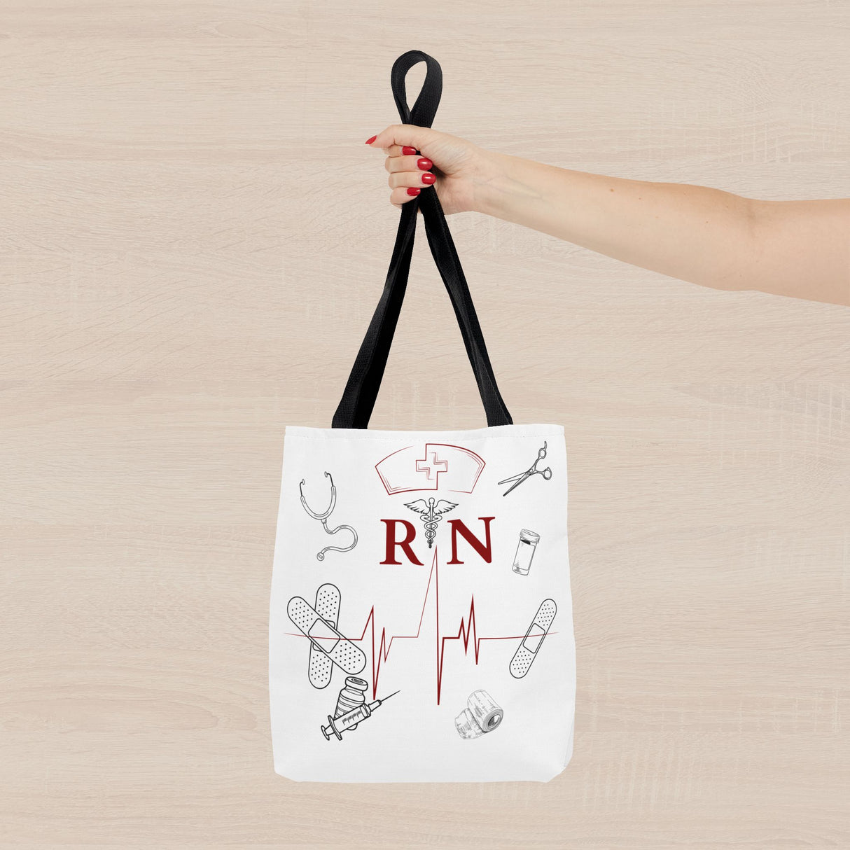 NURSE RN (1), Tote Bag