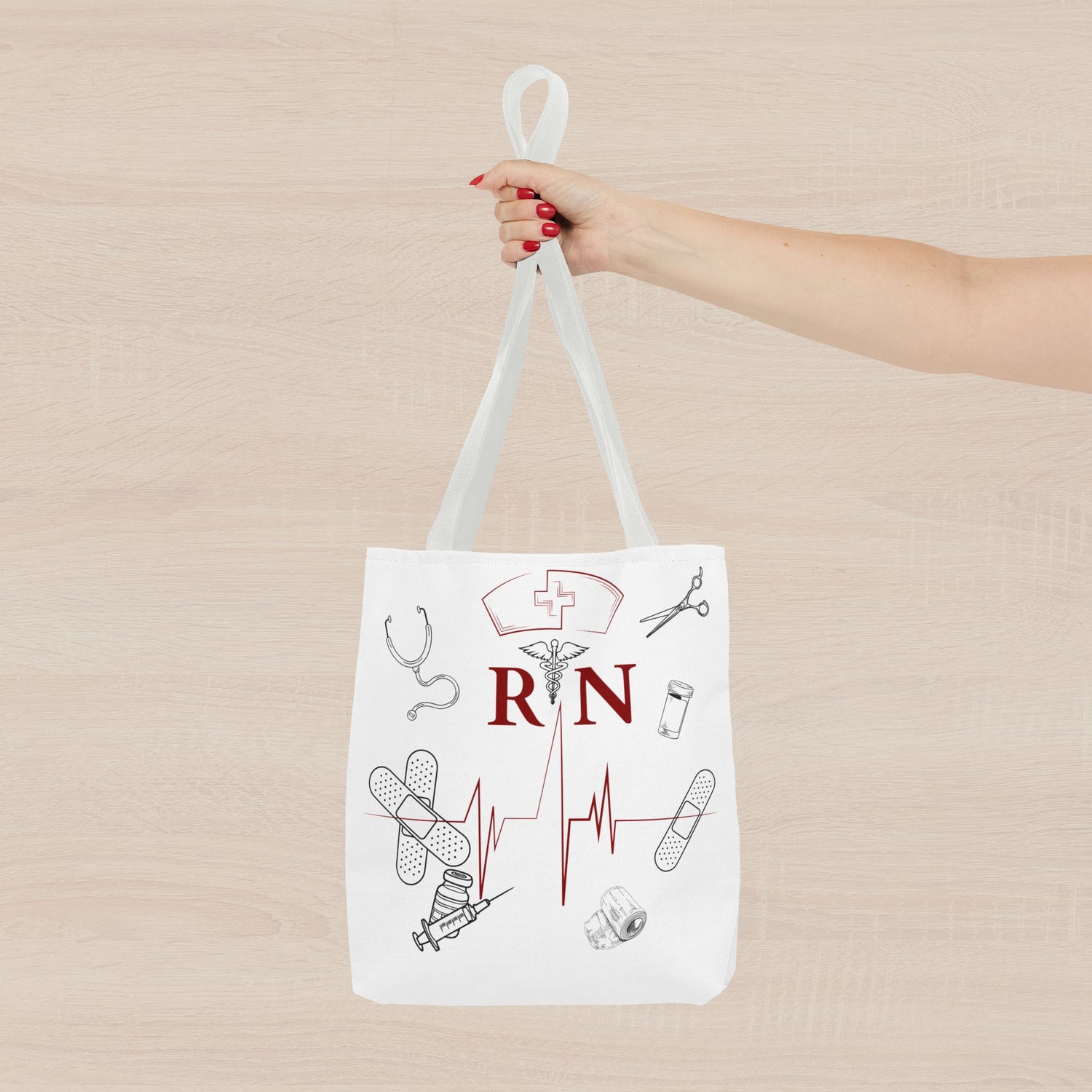 NURSE RN (1), Tote Bag
