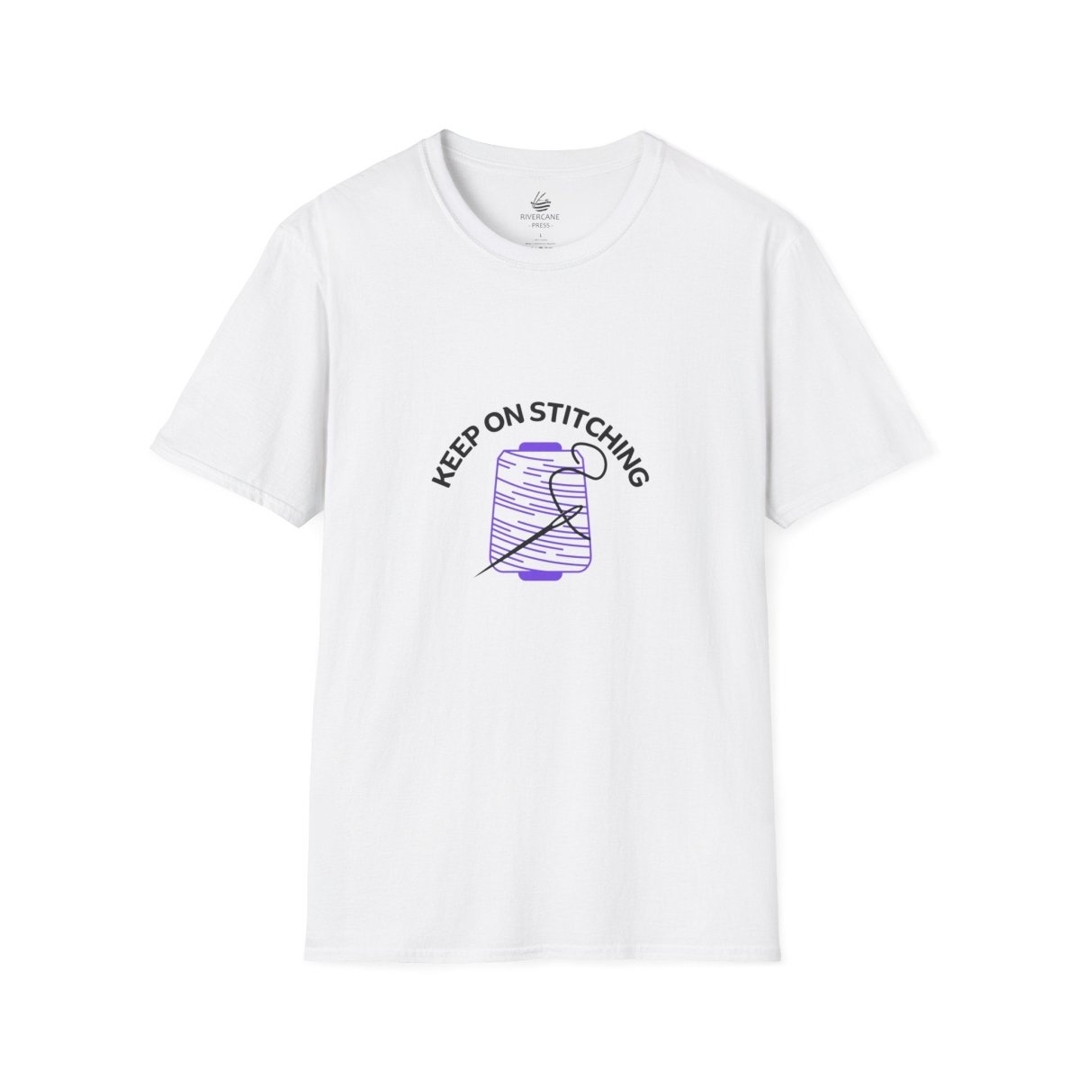 KEEP ON STITCHING (PURPLE THREAD), Classic Fit T-Shirt