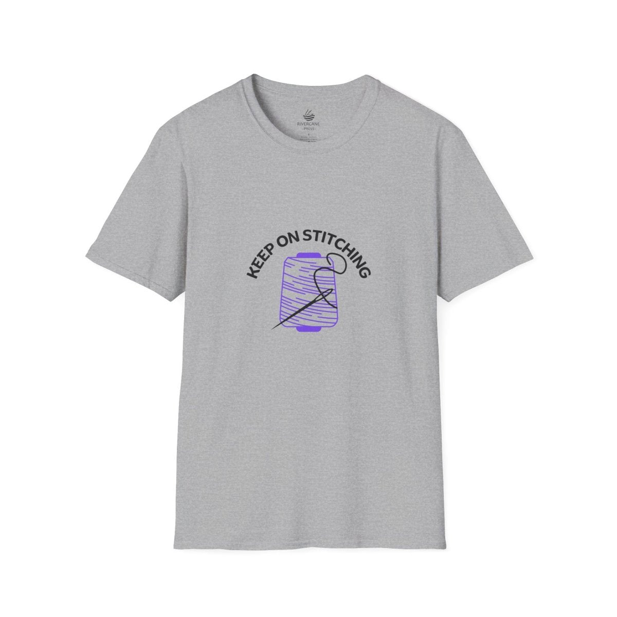 KEEP ON STITCHING (PURPLE THREAD), Classic Fit T-Shirt