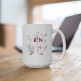 NURSE RN (1), Ceramic Mug