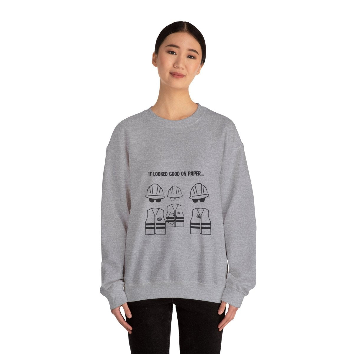 It Looked Good On Paper, Crewneck Sweatshirt