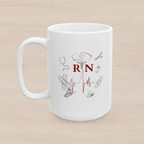 NURSE RN (1), Ceramic Mug