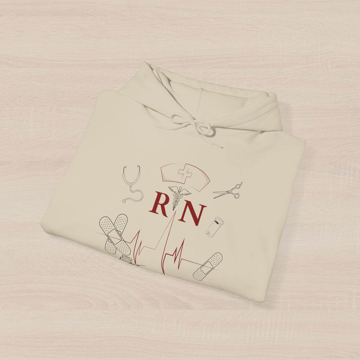 NURSE RN (1), Hoodie