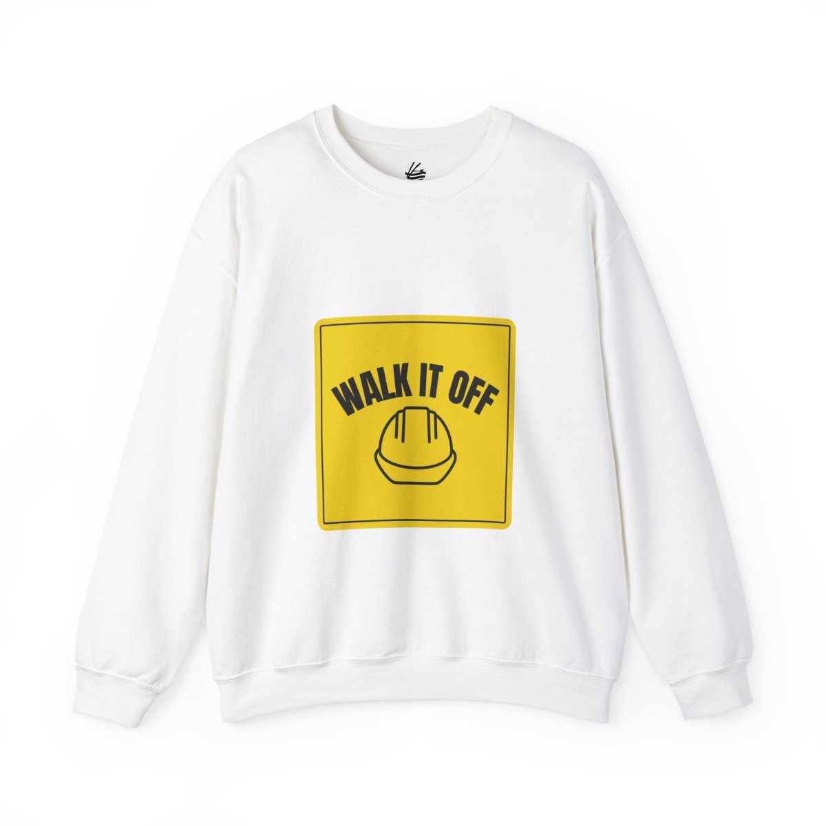 Walk It Off Sign, Crewneck Sweatshirt