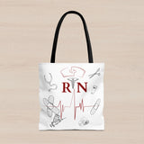 NURSE RN (1), Tote Bag