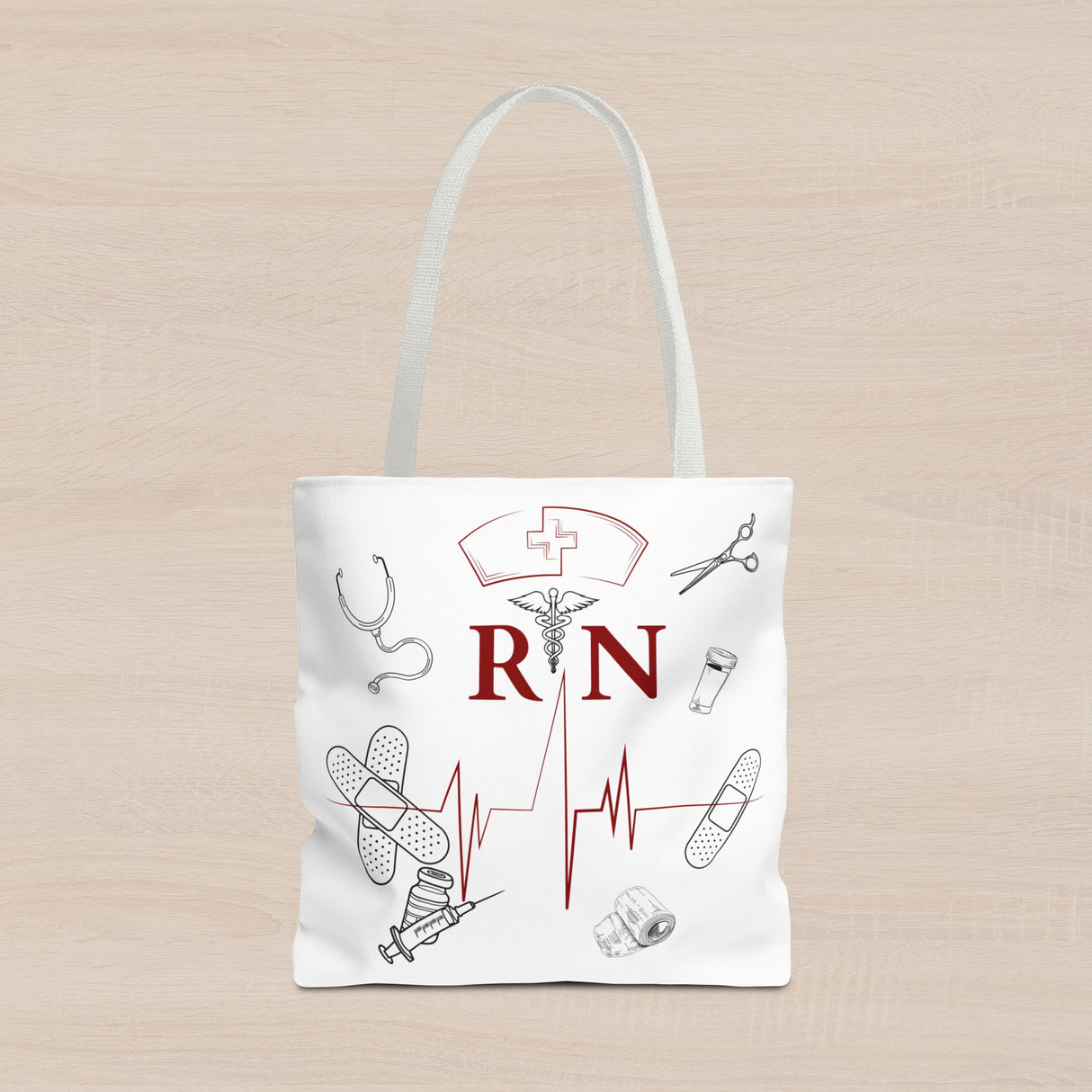 NURSE RN (1), Tote Bag