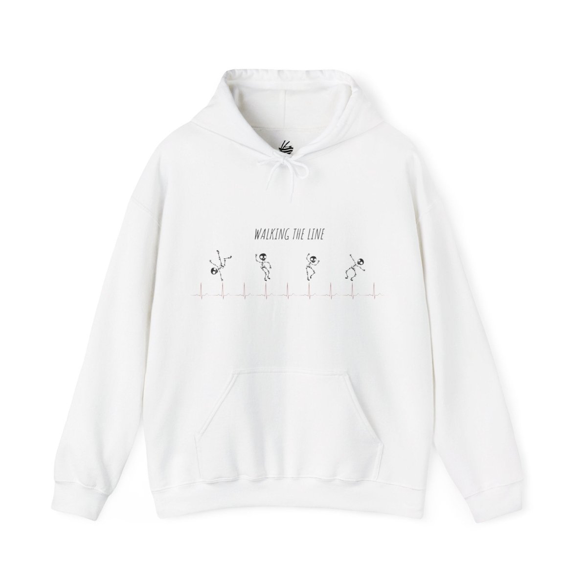 Walking The Line (Black), Hoodie