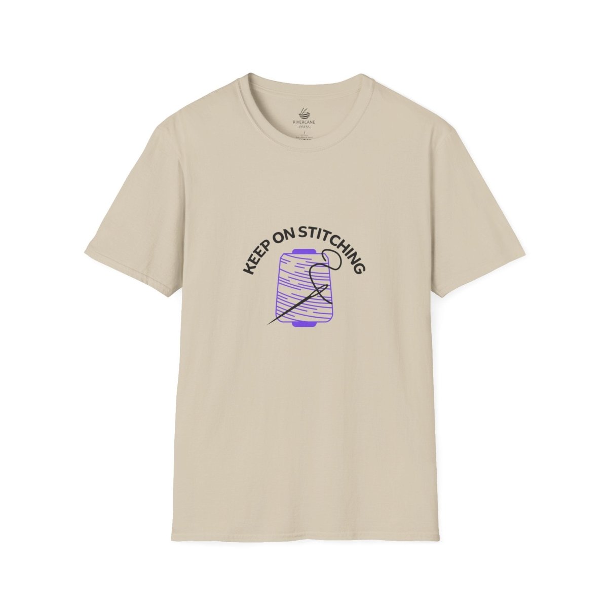 KEEP ON STITCHING (PURPLE THREAD), Classic Fit T-Shirt