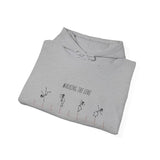 Walking The Line (Black), Hoodie