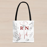 NURSE RN (1), Tote Bag