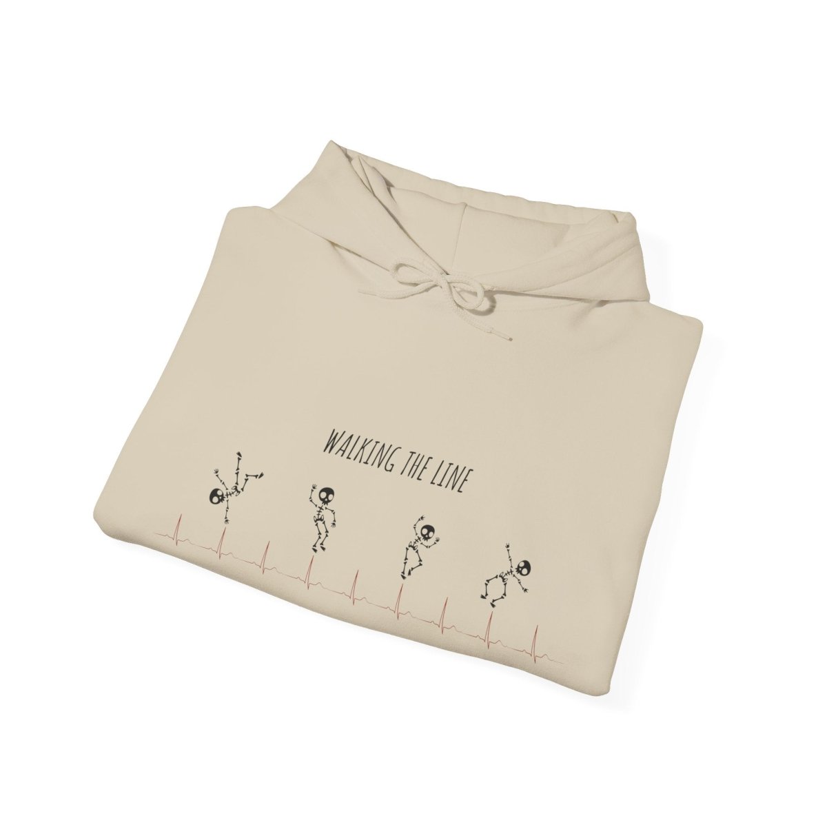 Walking The Line (Black), Hoodie