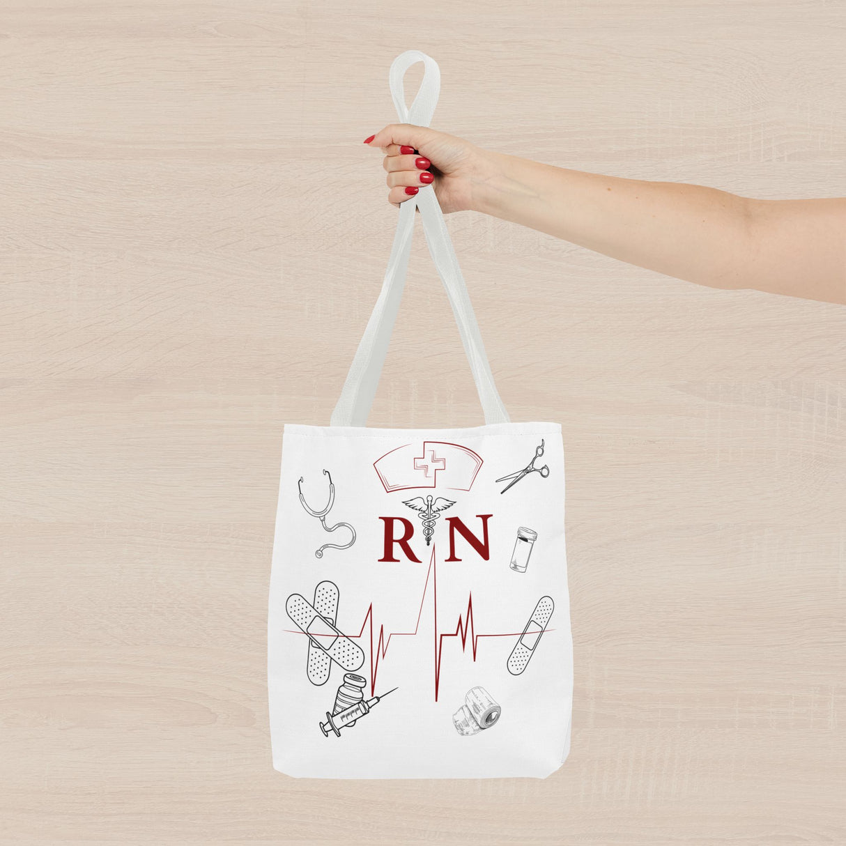 NURSE RN (1), Tote Bag